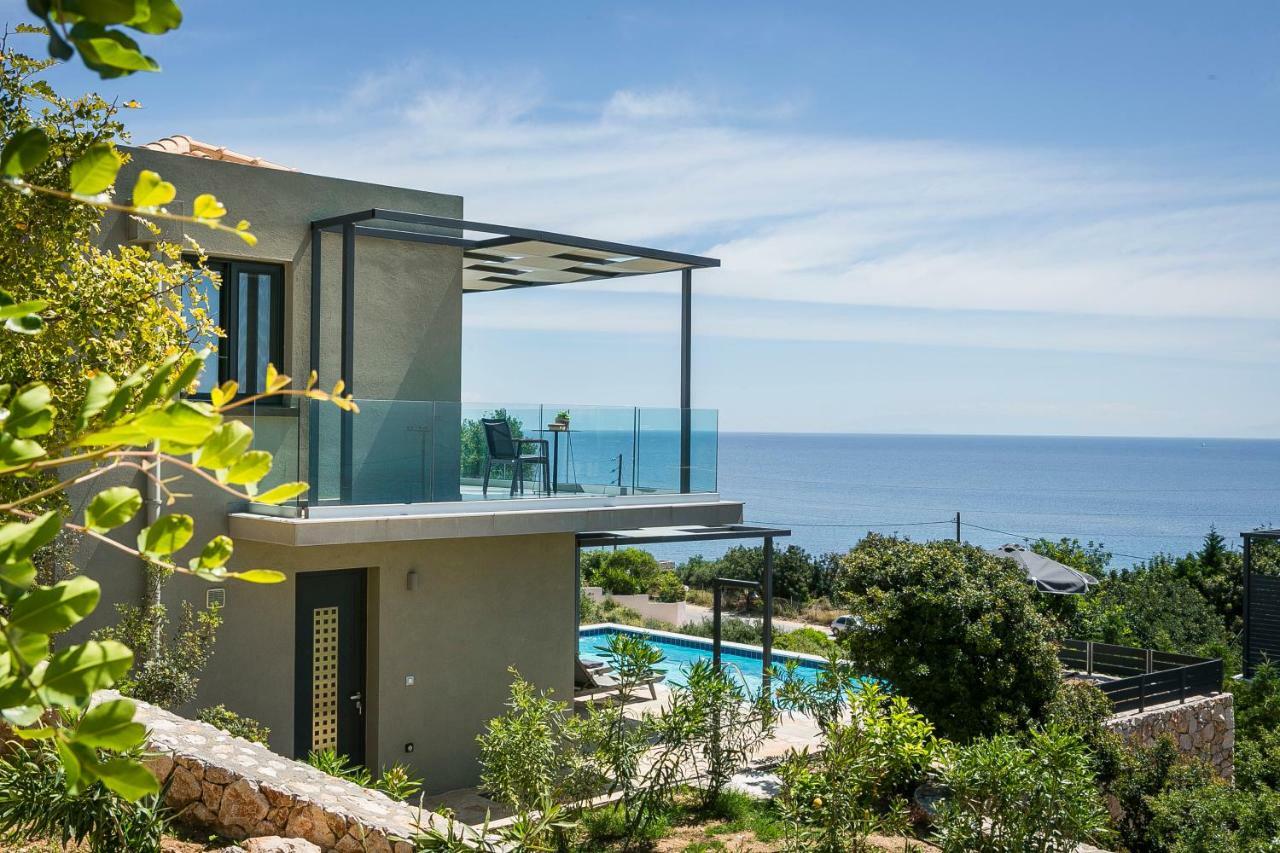 Villa Blue Sea Spathíon Eksteriør bilde